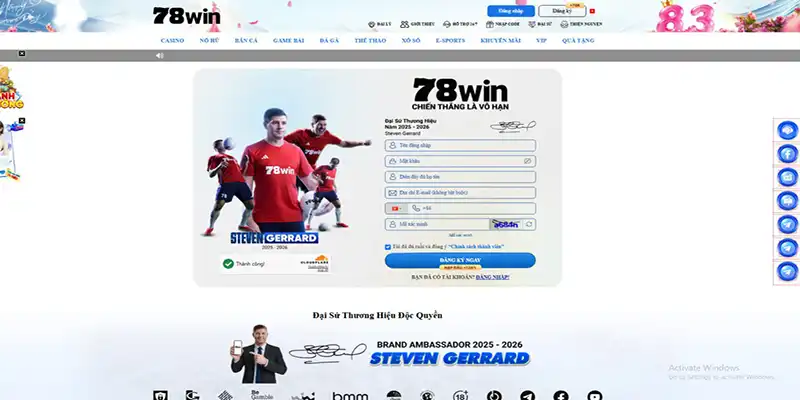 Đăng Ký 78WIN Từ A-Z Cho Người Mới – Đơn Giản, Dễ Hiểu 2025